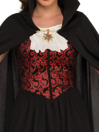 LADY VAMPIRE COSTUME, ADULT - Back
