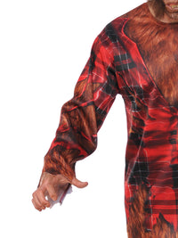 WEREWOLF COSTUME, ADULT - Back