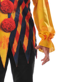 KILLER CLOWN COSTUME, ADULT - Side