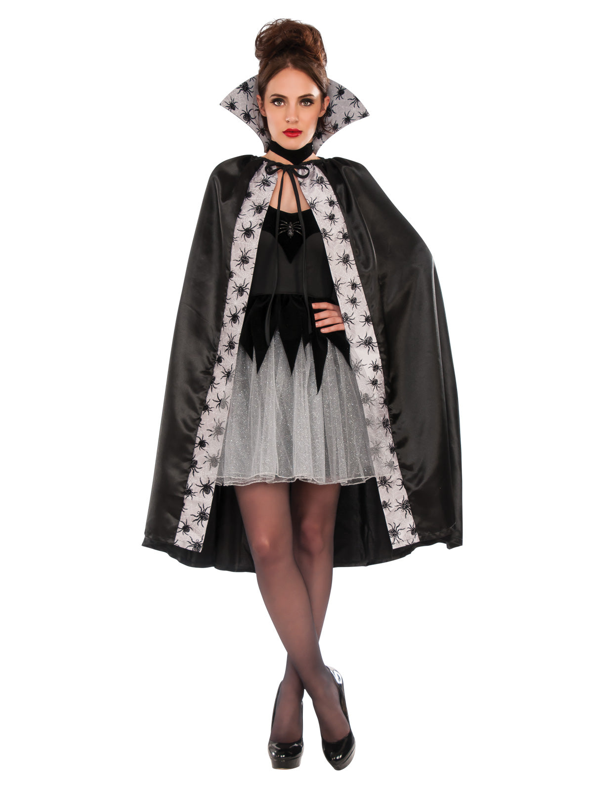 SPIDER QUEEN VAMPIRESS COSTUME, ADULT - STD - Back