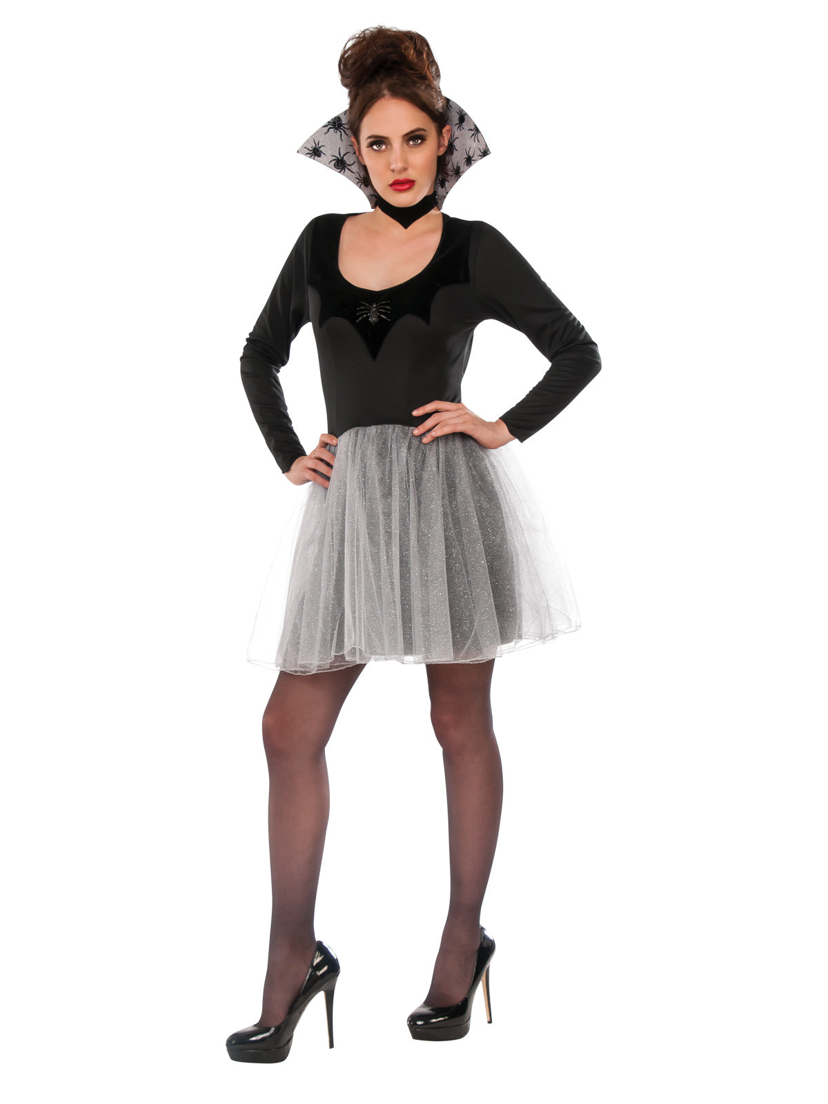 SPIDER QUEEN VAMPIRESS COSTUME, ADULT - STD