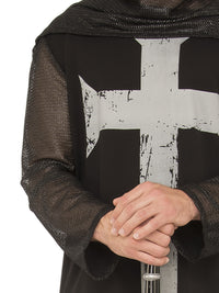 GOTHIC KNIGHT COSTUME, ADULT - Side