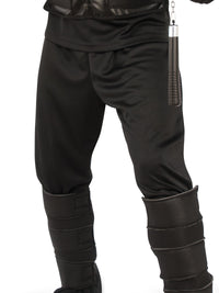 DARK NINJA COSTUME, ADULT - Side
