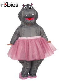 HIPPO INFLATABLE COSTUME, ADULT - STD - Front