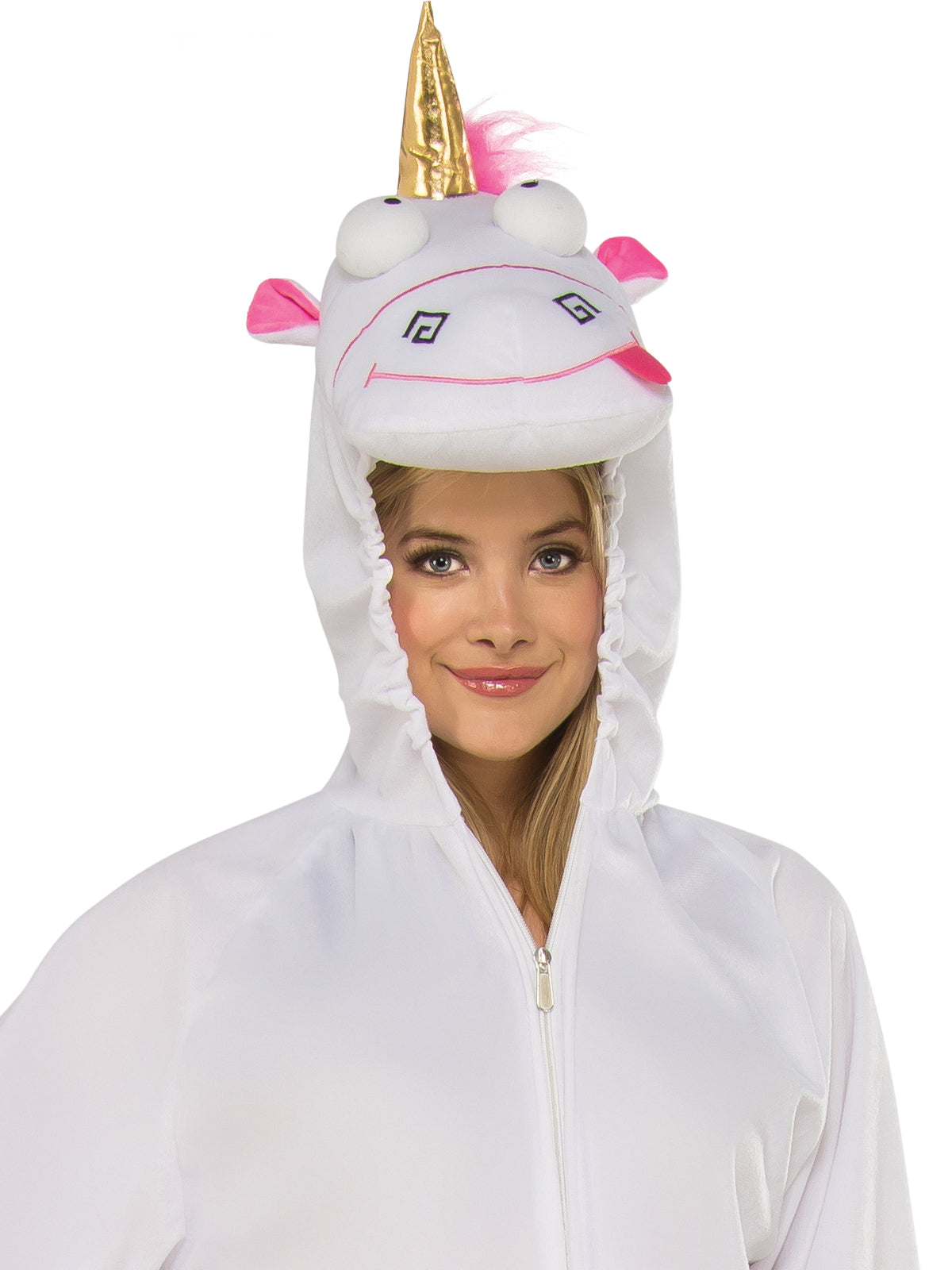 MINION FLUFFY UNICORN COSTUME, ADULT - Back