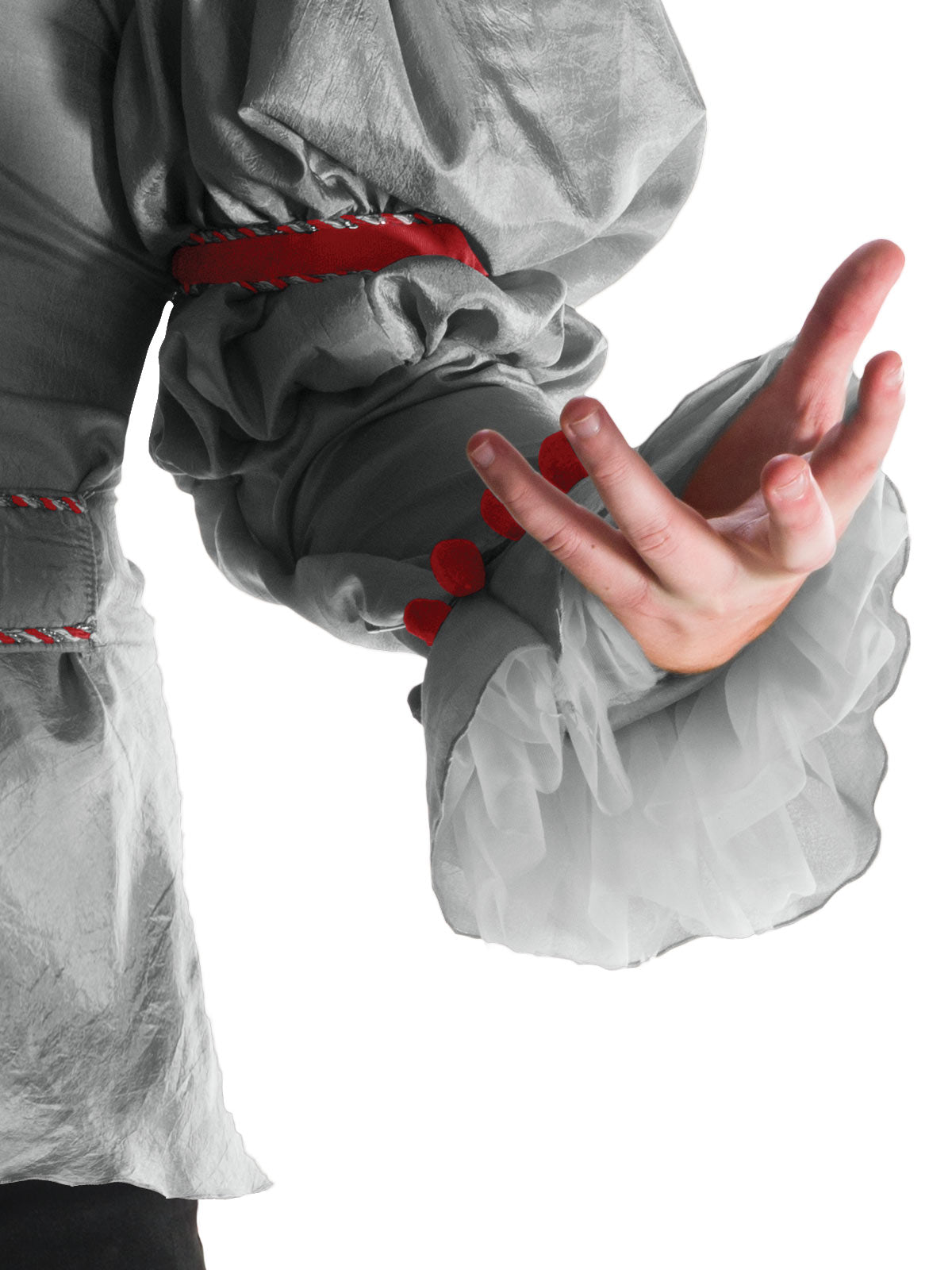 PENNYWISE 'IT' DELUXE COSTUME, ADULT - Side