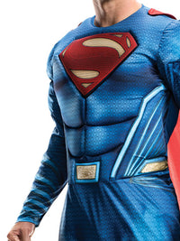 SUPERMAN DELUXE JLM COSTUME, ADULT - STD - Back