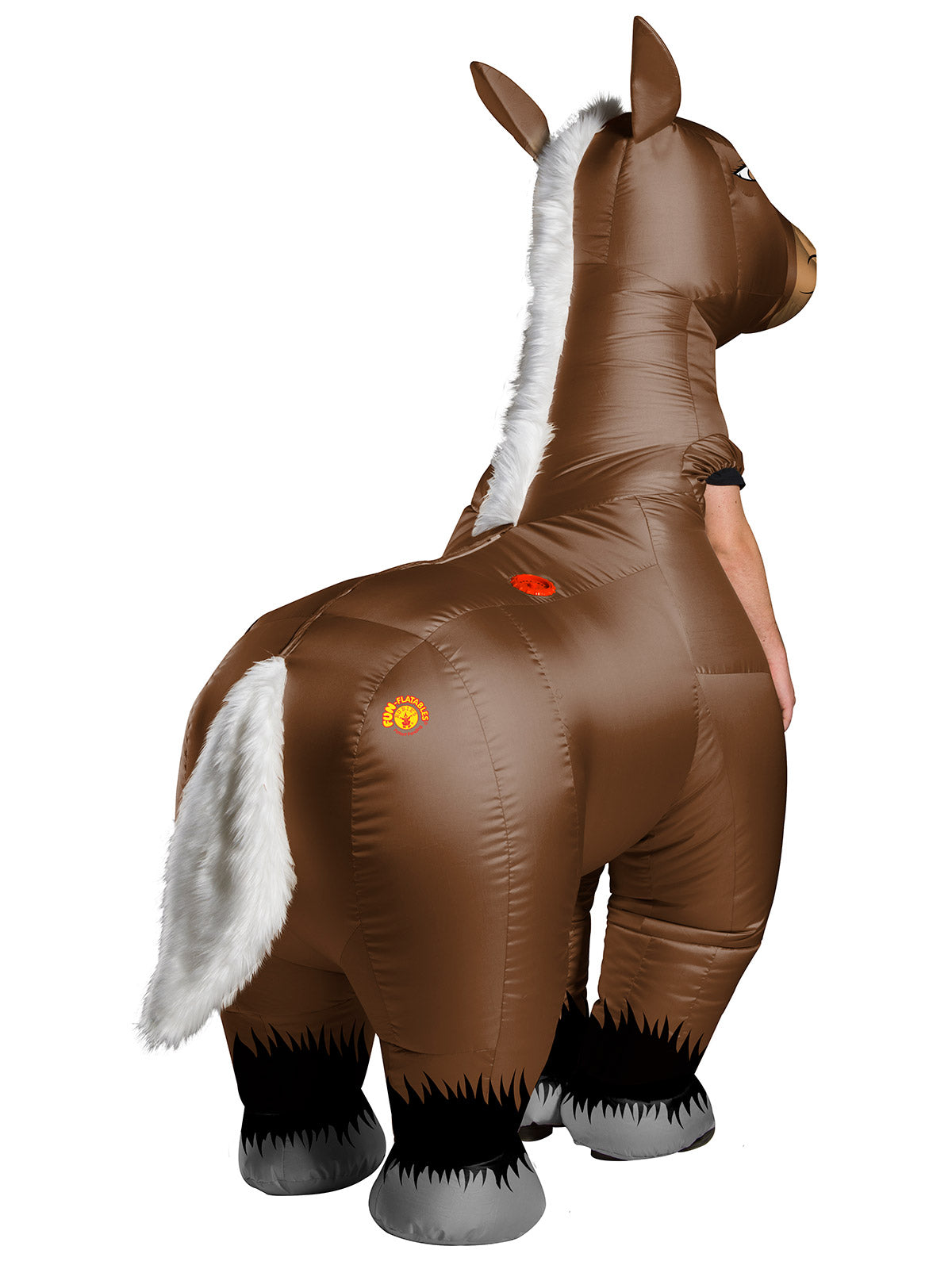 MR HORSEY INFLATABLE HORSE COSTUME,  ADULT - STD - Back
