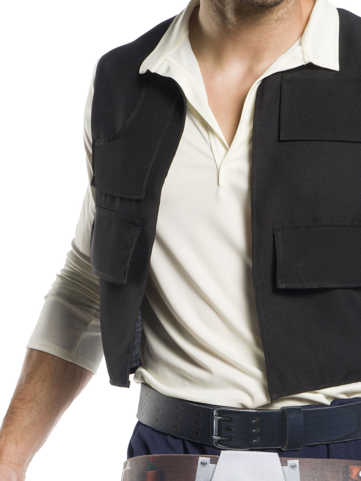 HAN SOLO COSTUME, ADULT - Back