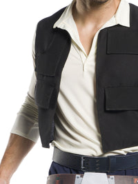 HAN SOLO COSTUME, ADULT - Back