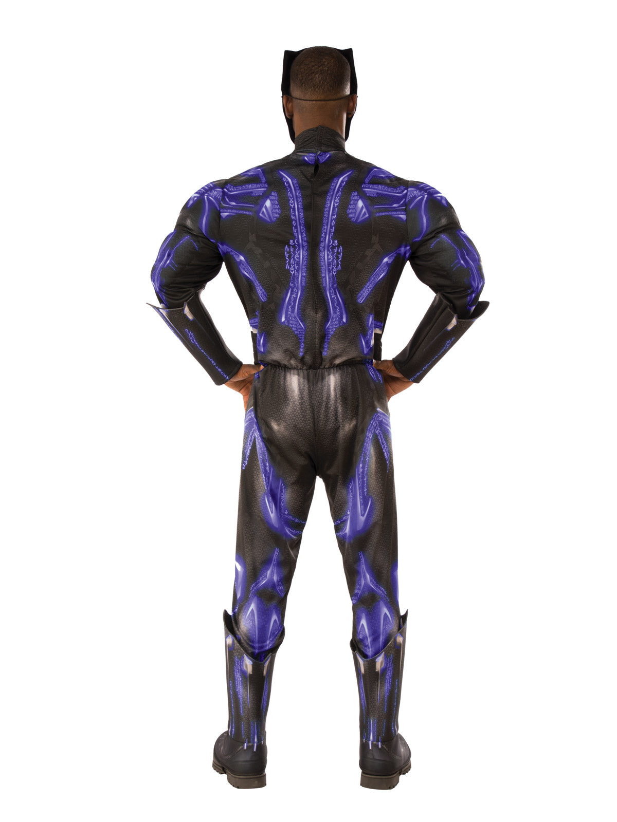 BLACK PANTHER BATTLE COSTUME, ADULT - Back