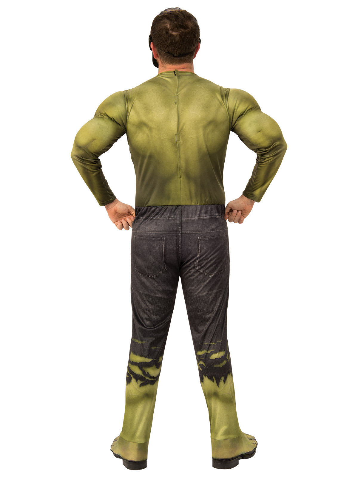HULK DELUXE COSTUME, ADULT - Back