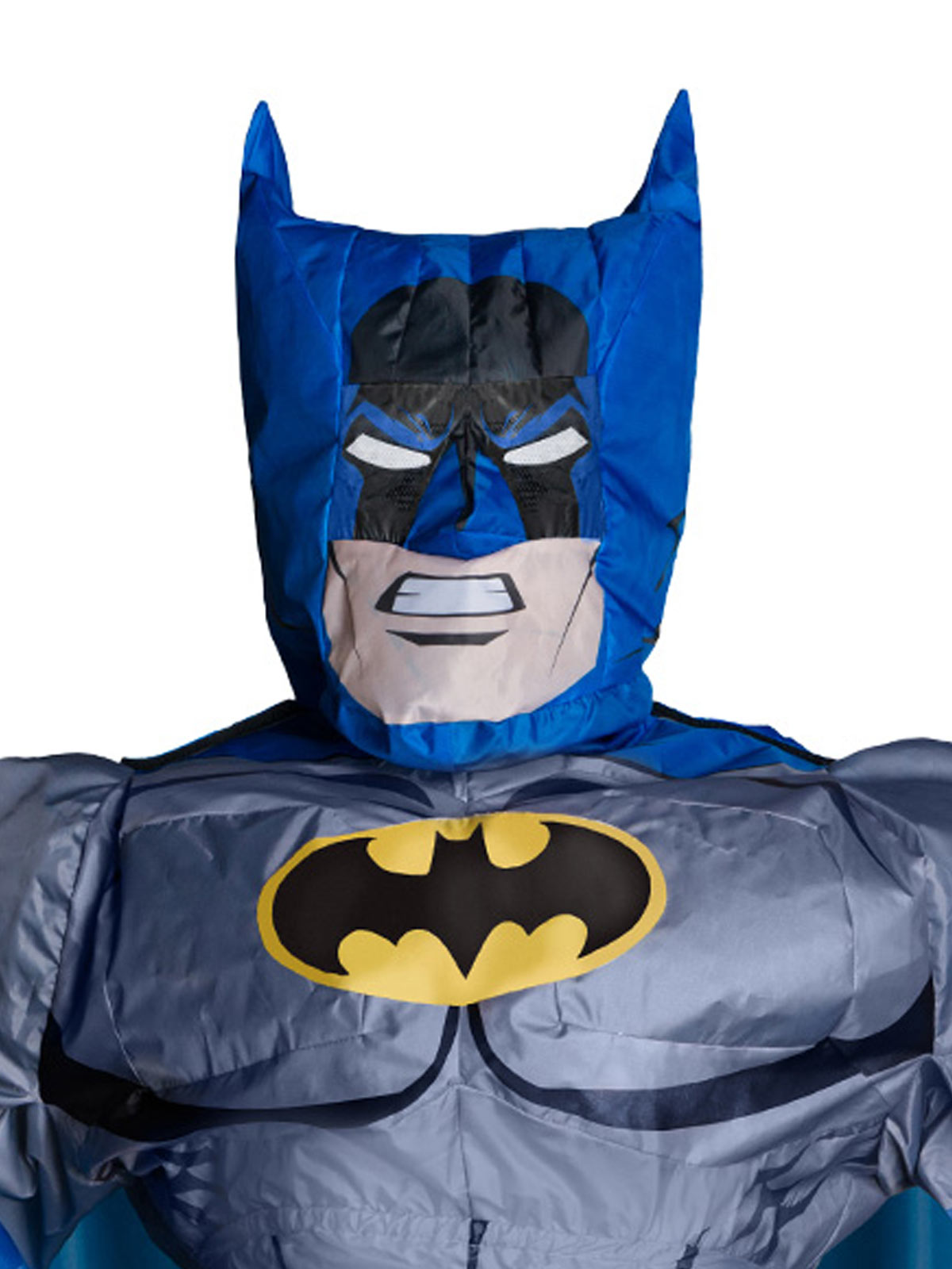 BATMAN INFLATABLE COSTUME TOP,  ADULT - ONE SIZE - Back