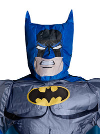 BATMAN INFLATABLE COSTUME TOP,  ADULT - ONE SIZE - Back