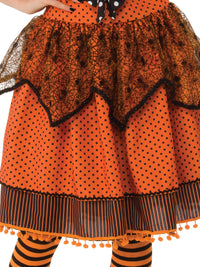 POLKA DOT WITCH COSTUME, ADULT - Side
