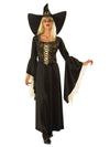 GOLDEN WEB WITCH COSTUME, ADULT - Front