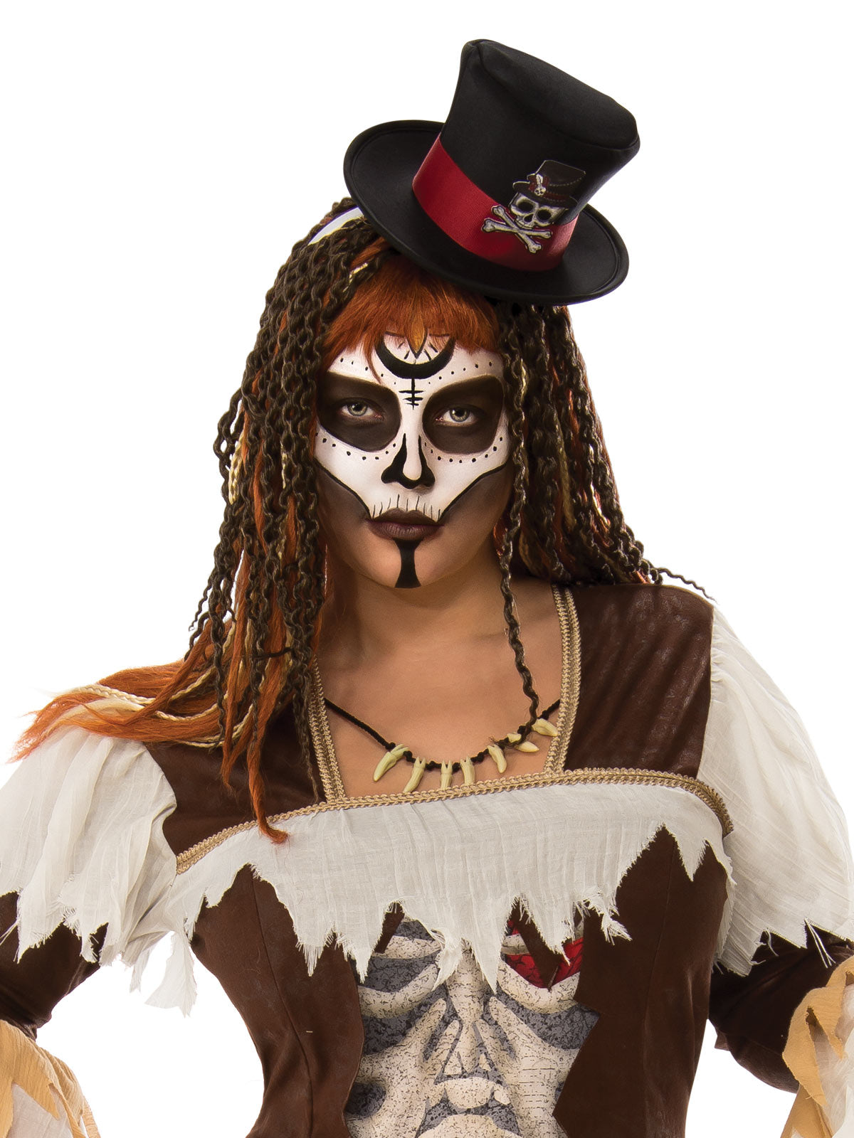 CONJURE VOODOD WOMAN COSTUME, ADULT - PLUS - Back