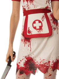 BLOODY NURSE COSTUME, ADULT - Side