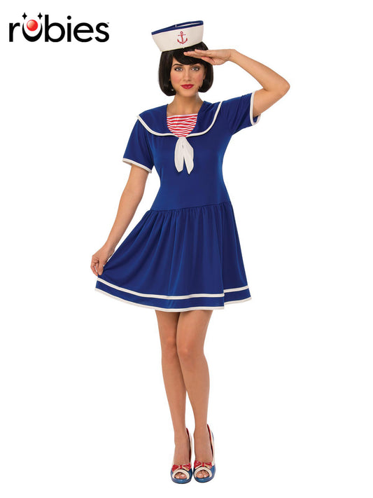 SAILOR LADY COSTUME, ADULT - Front