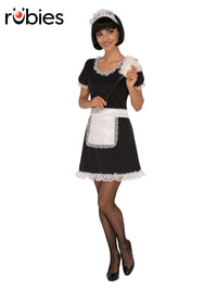 FRENCH MAID COSTUME, ADULT - Front