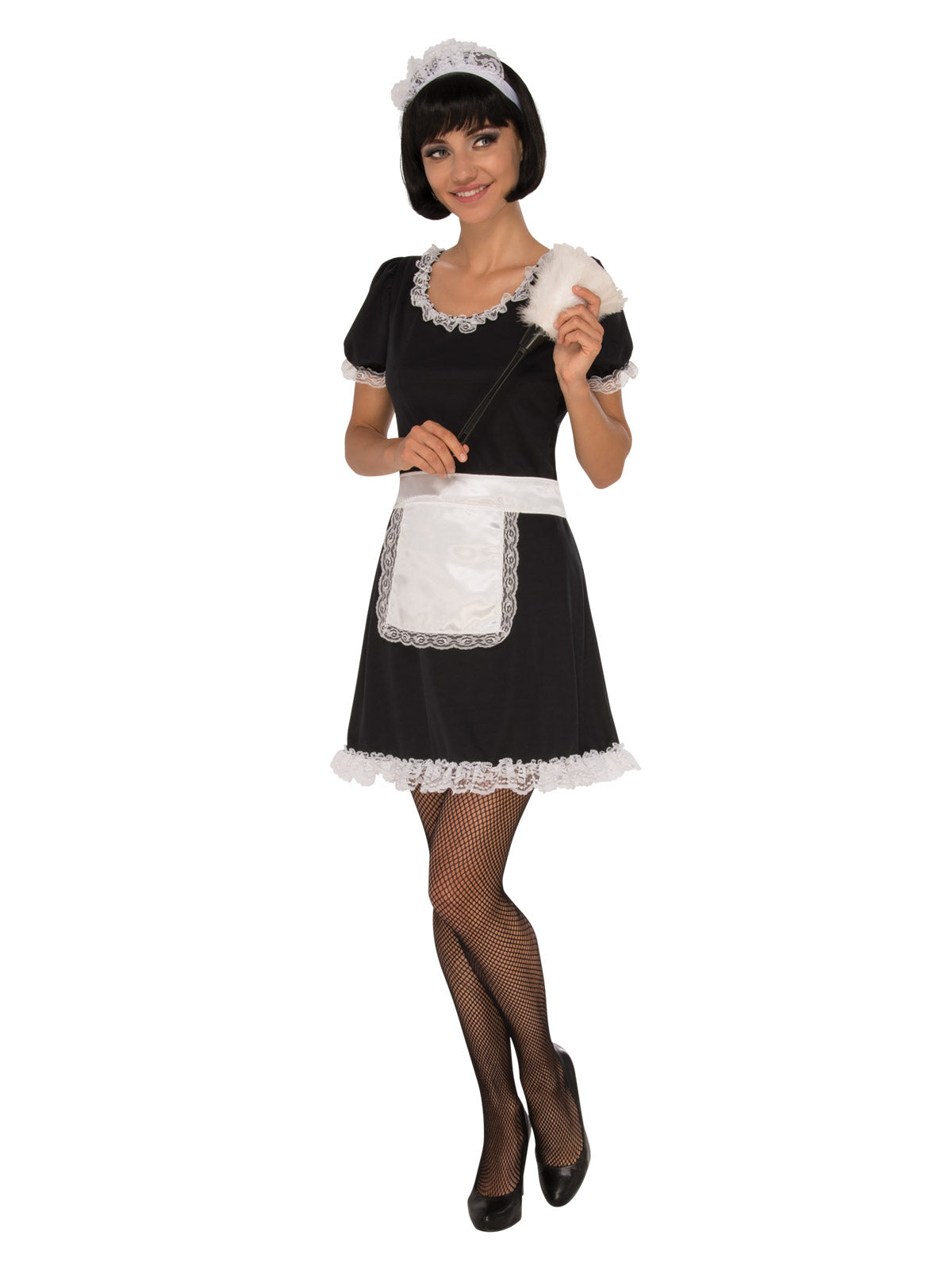 FRENCH MAID COSTUME, ADULT - Back
