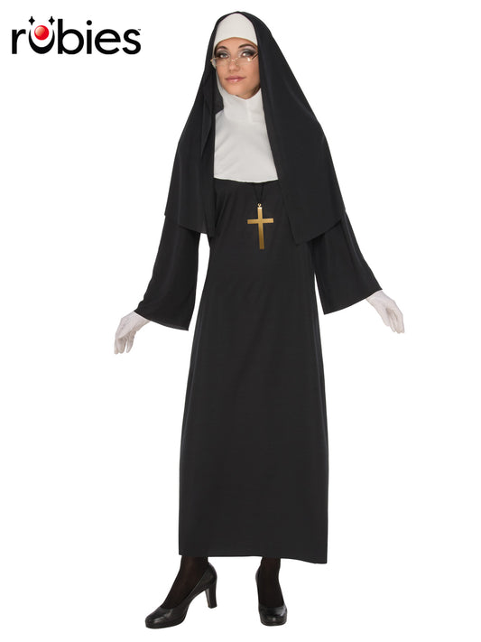 NUN COSTUME, ADULT - Front