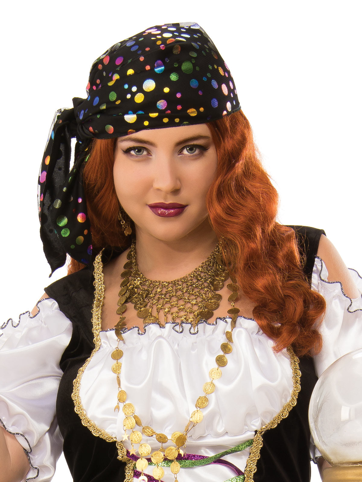 GYPSY COSTUME, ADULT - PLUS - Back