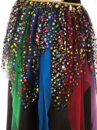 GYPSY COSTUME, ADULT - PLUS - Side