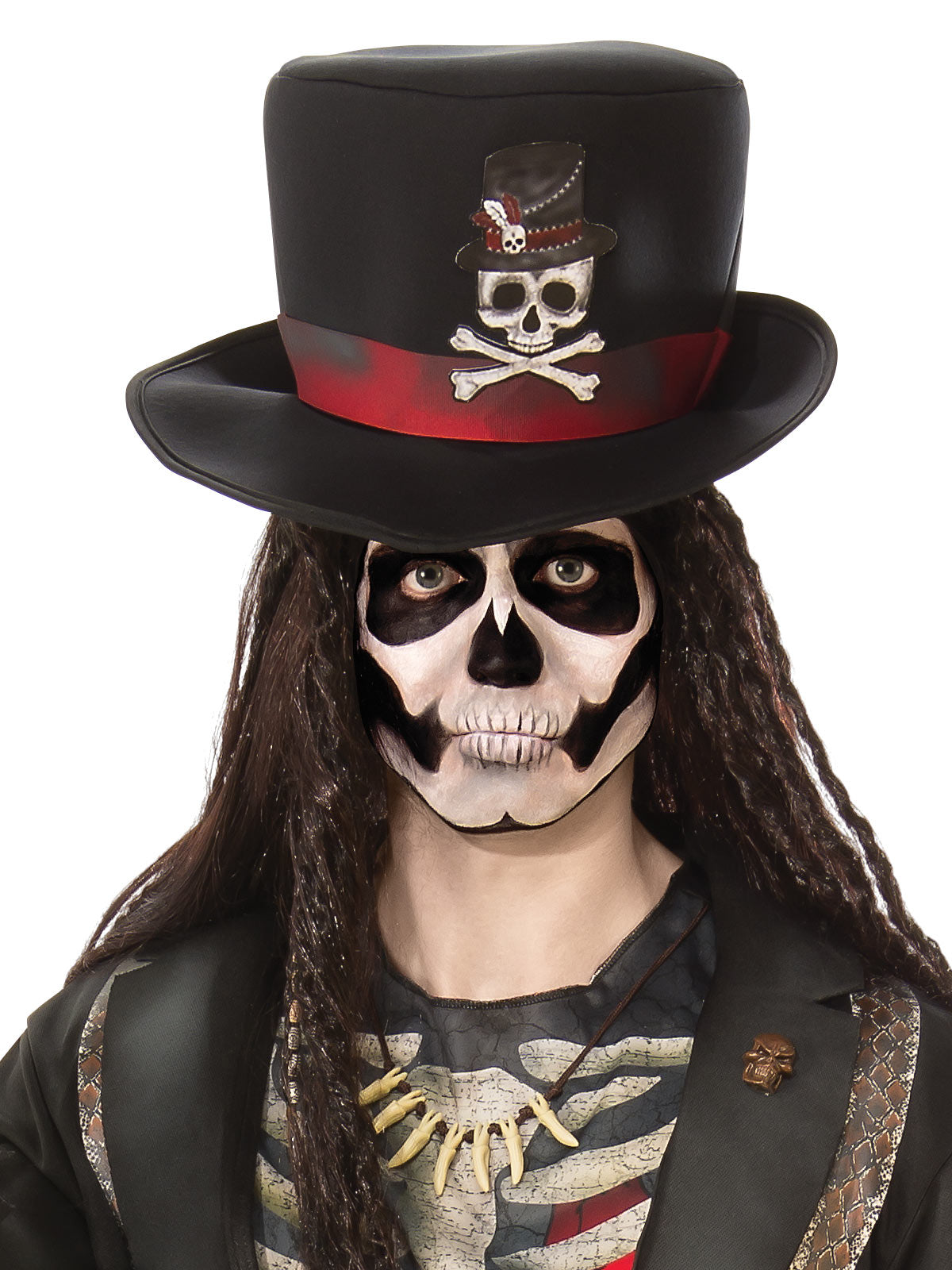 VOODOO MAN COSTUME, ADULT - Back
