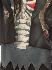 VOODOO MAN COSTUME, ADULT - Side