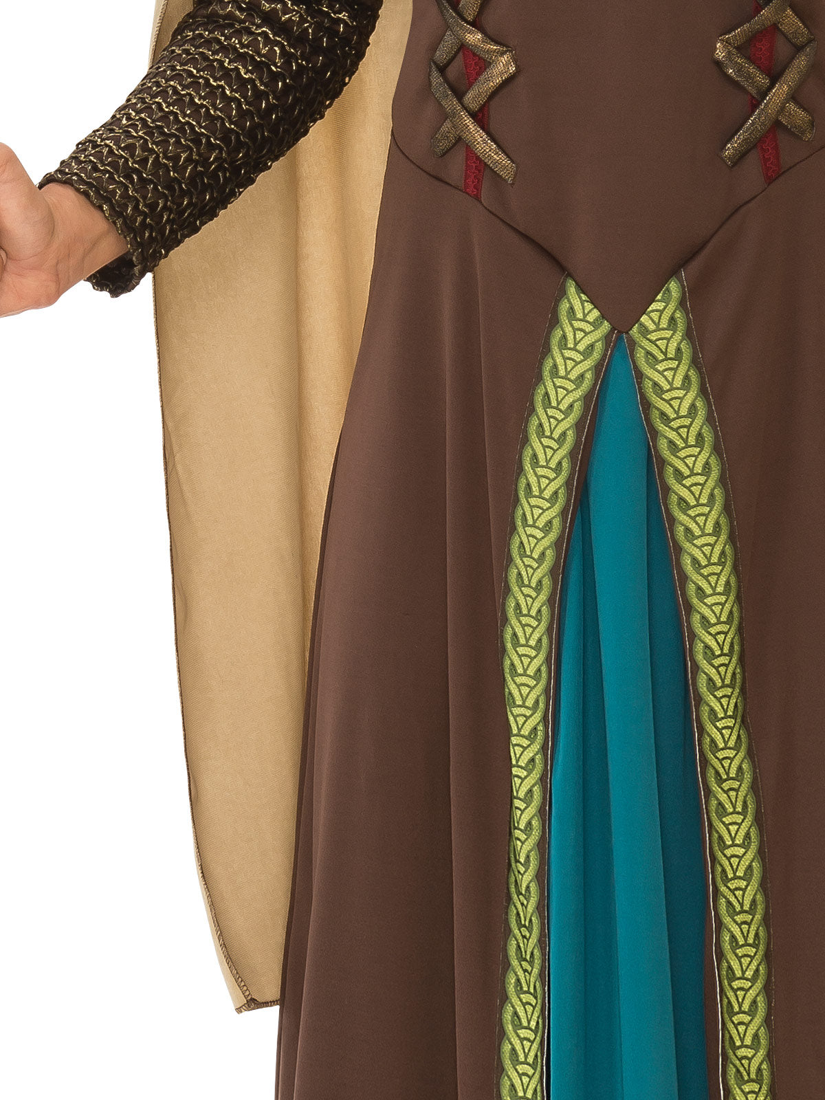 VIKING WOMAN COSTUME, ADULT - Side