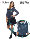 SLYTHERIN COSTUME TOP, ADULT - Front