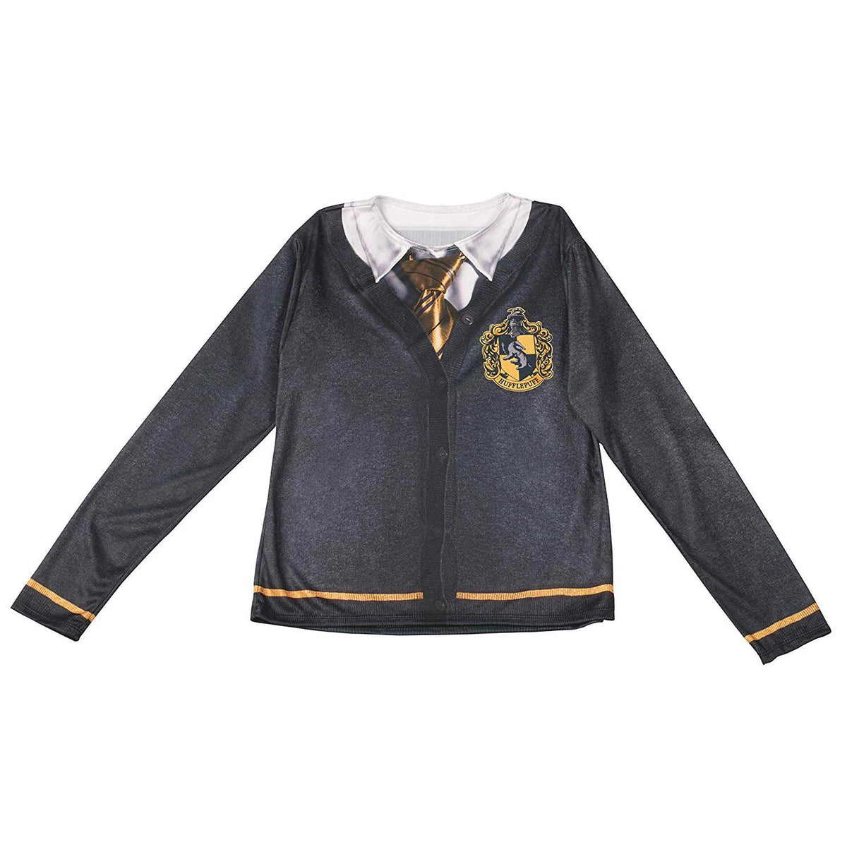 HUFFLEPUFF COSTUME TOP, ADULT - Side