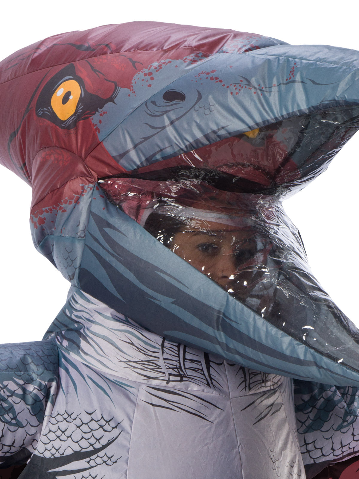 PTERANODON DINOSAUR INFLATABLE COSTUME, ADULT - ONE SIZE - Back