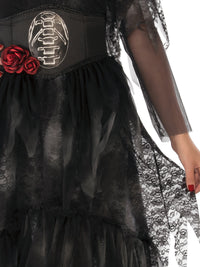 LADY GHOUL COSTUME, ADULT - Side