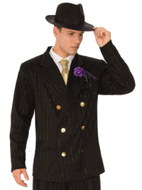 GANGSTER COSTUME, ADULT - Back