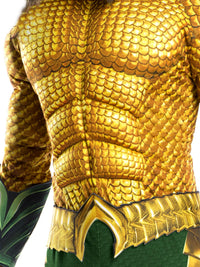 AQUAMAN DELUXE COSTUME, ADULT - Back