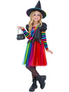 RAINBOW WITCH COSTUME - L - Front