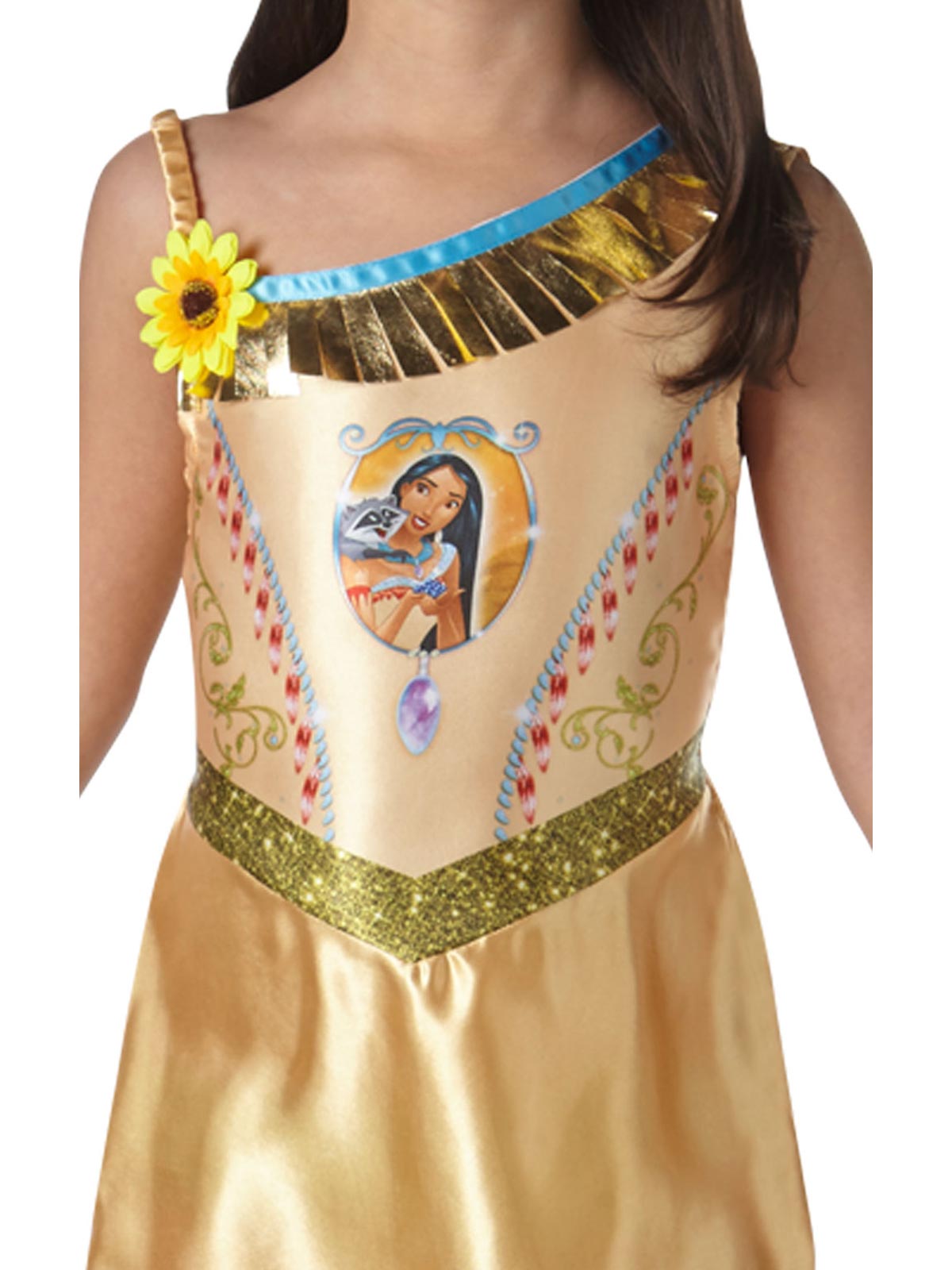 POCAHONTAS COSTUME, CHILD - Back