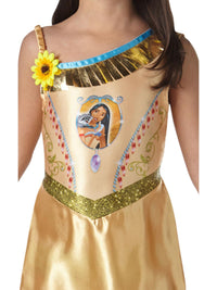POCAHONTAS COSTUME, CHILD - Back