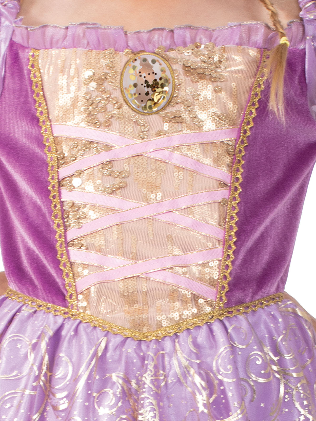 RAPUNZEL DELUXE ULTIMATE PRINCESS CELEBRATION DRESS, CHILD - Back
