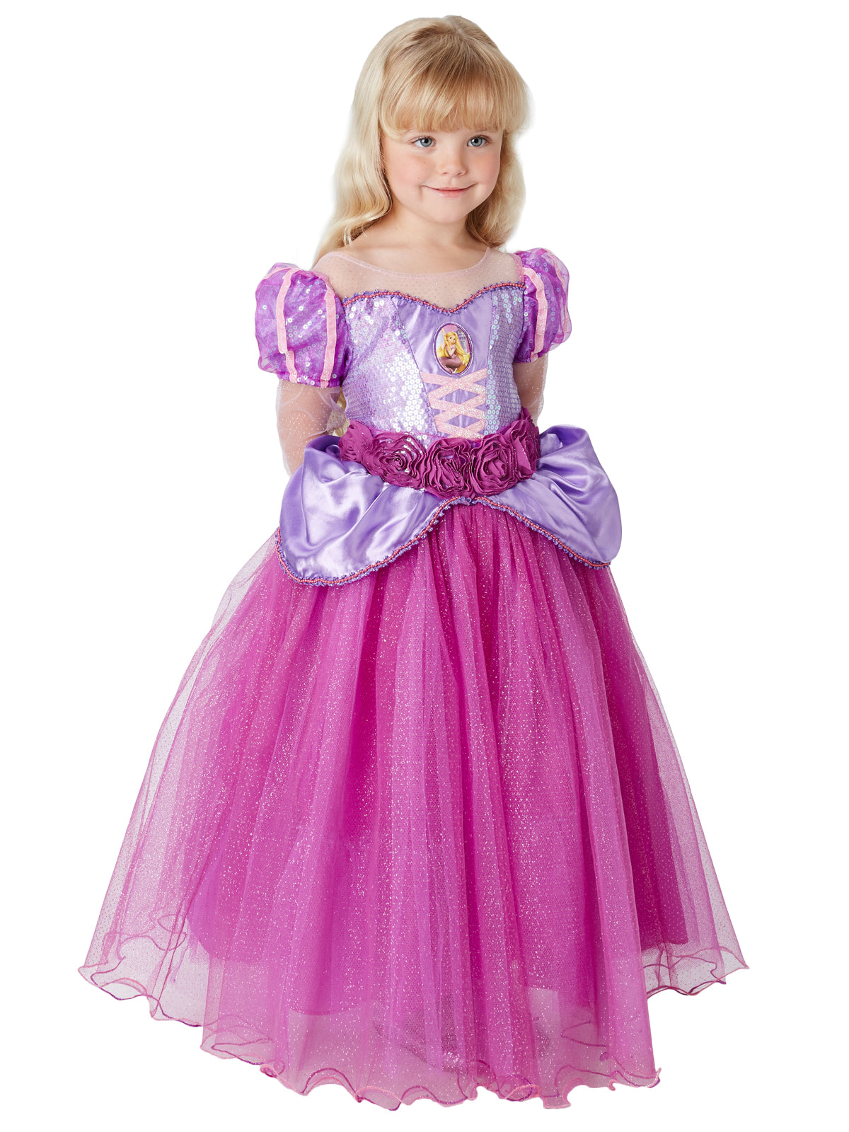 RAPUNZEL PREMIUM COSTUME, CHILD - Back