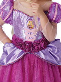 RAPUNZEL PREMIUM COSTUME, CHILD - 4-6 YRS - Back