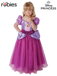 RAPUNZEL PREMIUM COSTUME, CHILD - 4-6 YRS - Front