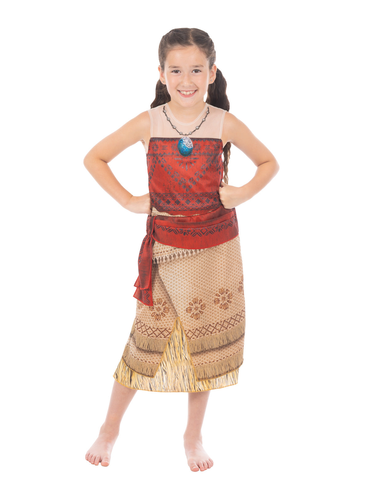 MOANA DELUXE LIVE ACTION MOVIE COSTUME, CHILD - Back