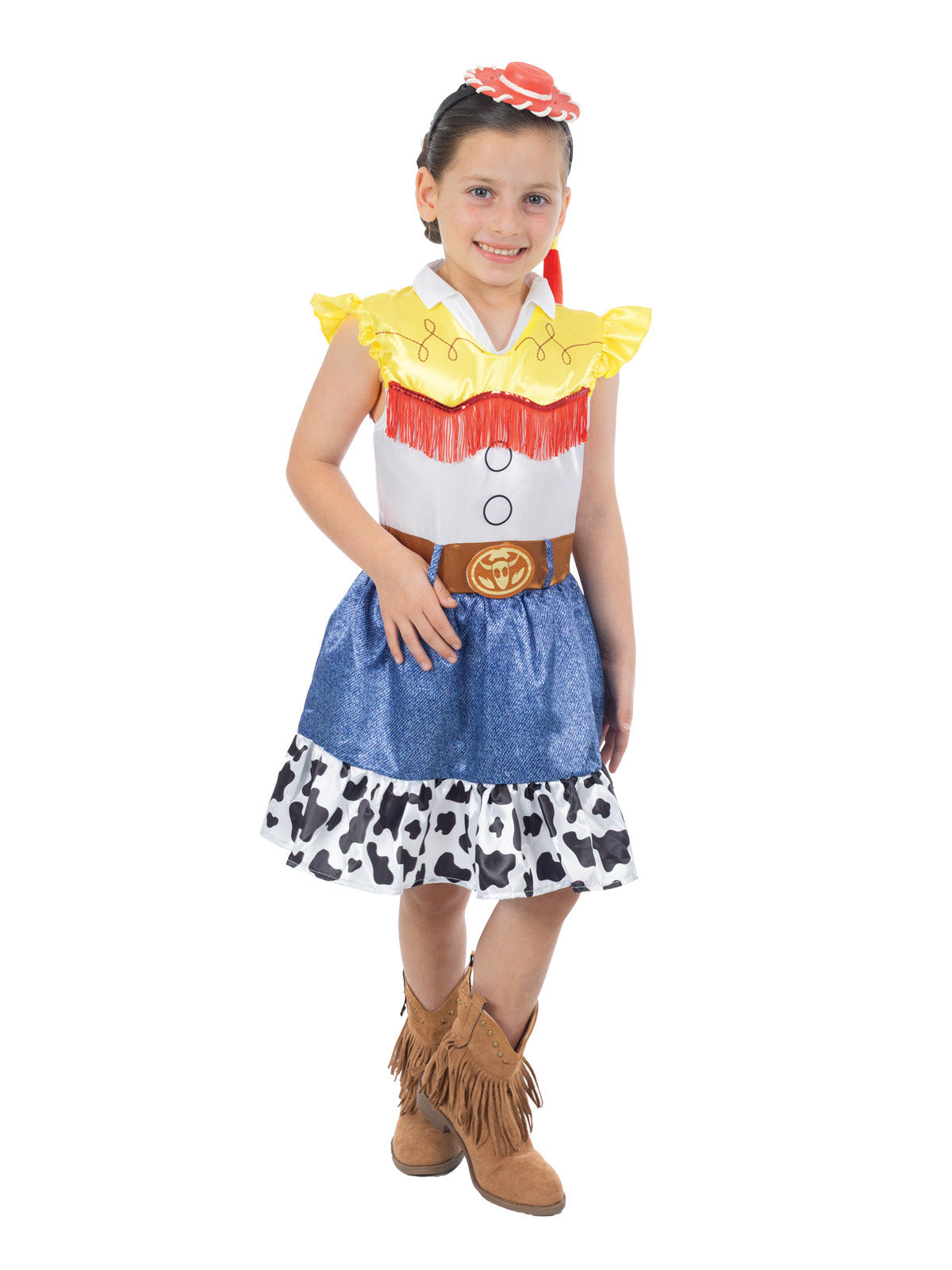 JESSIE DELUXE TOY STORY COSTUME, CHILD - 4-6 YRS - Back