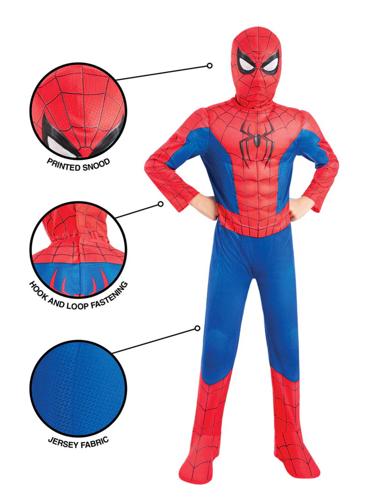 SPIDER-MAN DELUXE BRAND NEW DAY COSTUME, CHILD - Back