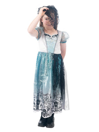 GOTHIC BRIDE COSTUME, CHILD - Side