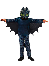 TOOTHLESS NIGHT FURY DELUXE COSTUME, CHILD