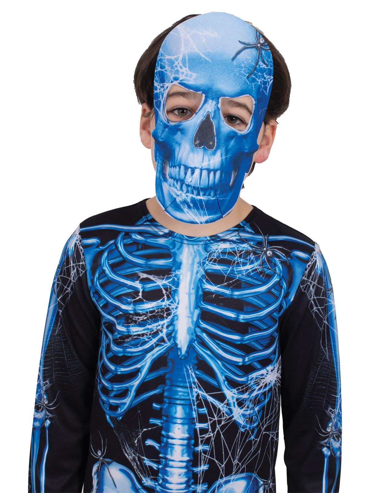 SKELETON NEON BLUE COSTUME, CHILD - Packaging